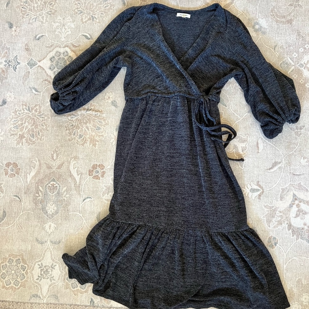 Cozy boho fall dress